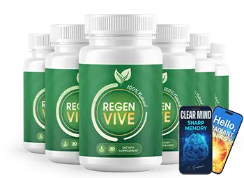 RegenVive 6 Bottles package